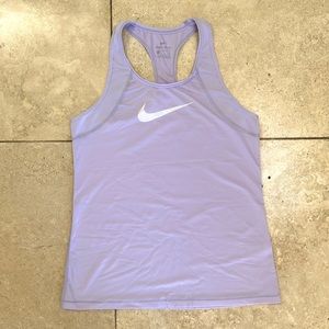 Nike Lilac Athletic Dri-Fit Top